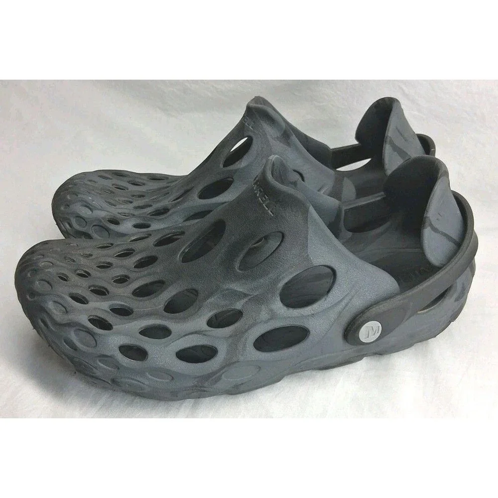 Merrell Shoes Hydro Moc Black  Lightweight Water Friendly Slip On Men 9 Wom 10.5